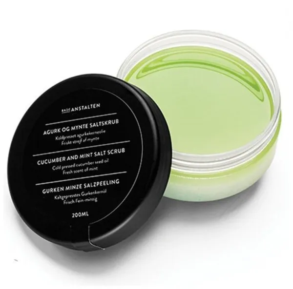 Badeanstalten Bodyscrub con Cetriolo e Menta (200 ml)