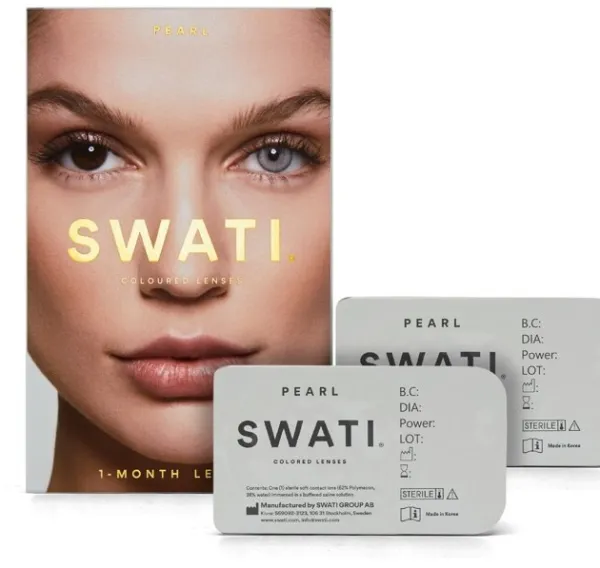 SWATI - Lenti a Contatto Colorate 1 Mese - Pearl
